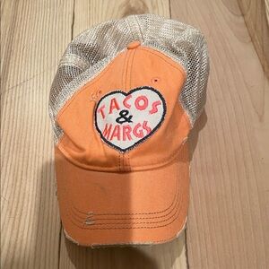 Casual Orange 'Tacos & Margs' Mesh Hat